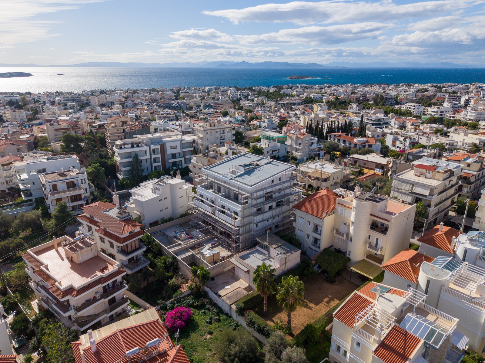 GDC Voula Construction, drone aerial